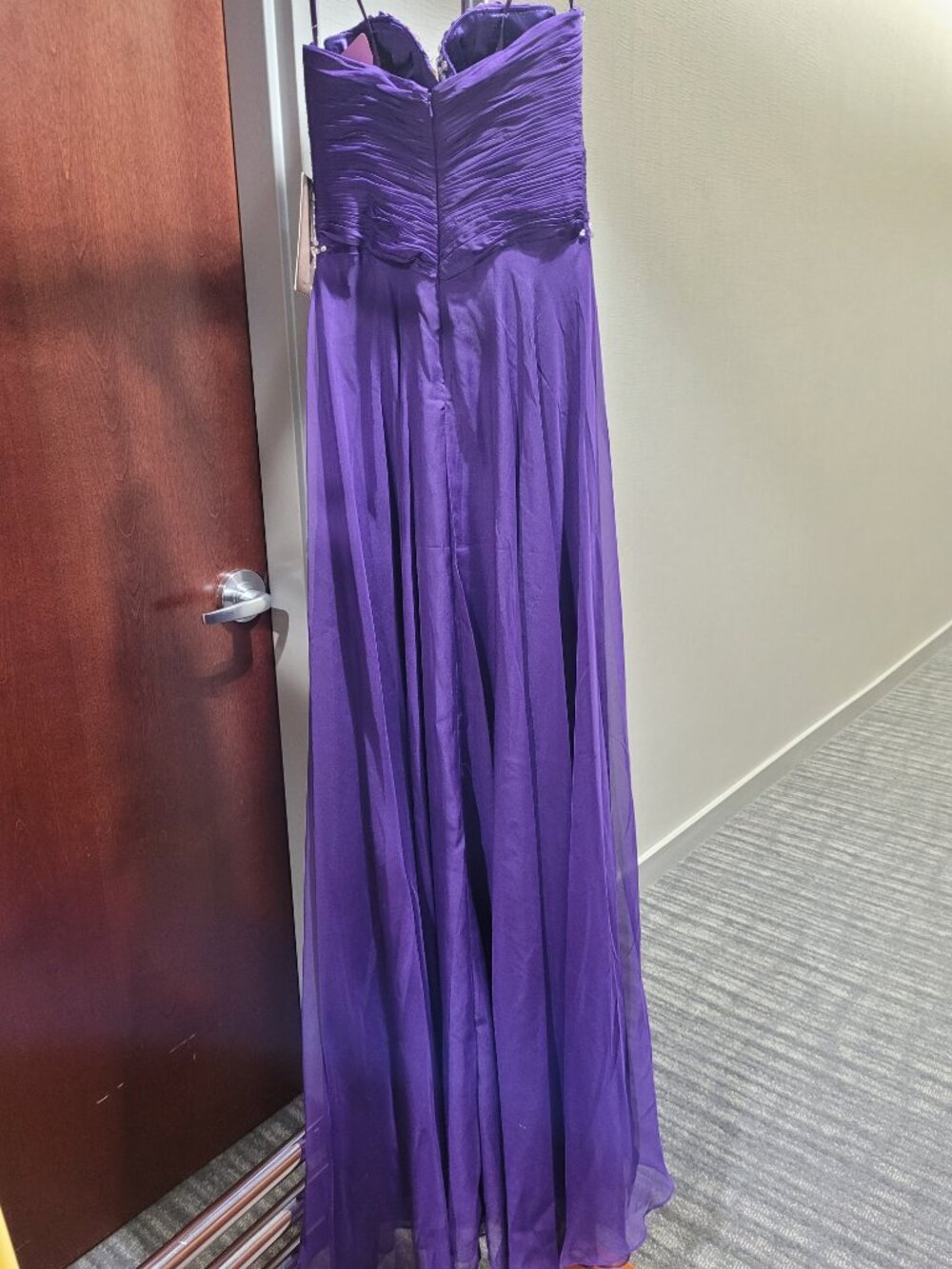 Mac Duggal 65126 Size 4 Purple Dress - Picture 5 of 5